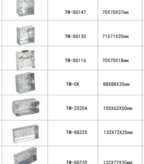 metal back box sizes|galvanised electrical back box.